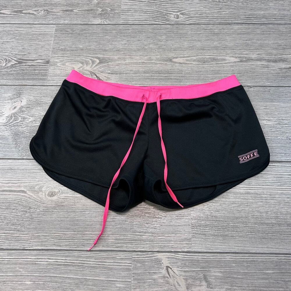 Soffe Shorts Black Medium EUC - Picture 3 of 5